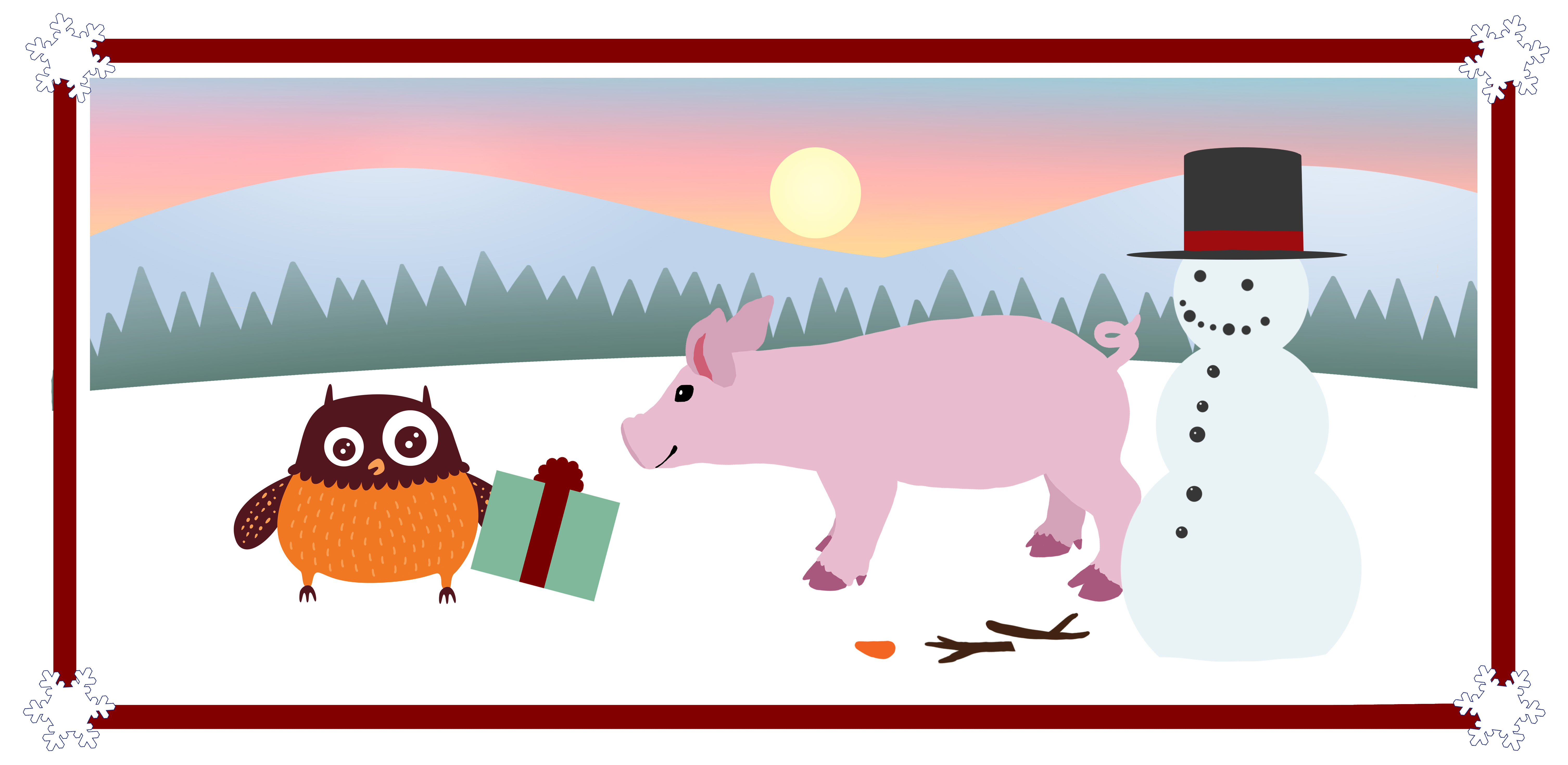 Polarugglan pratar med Grisen.