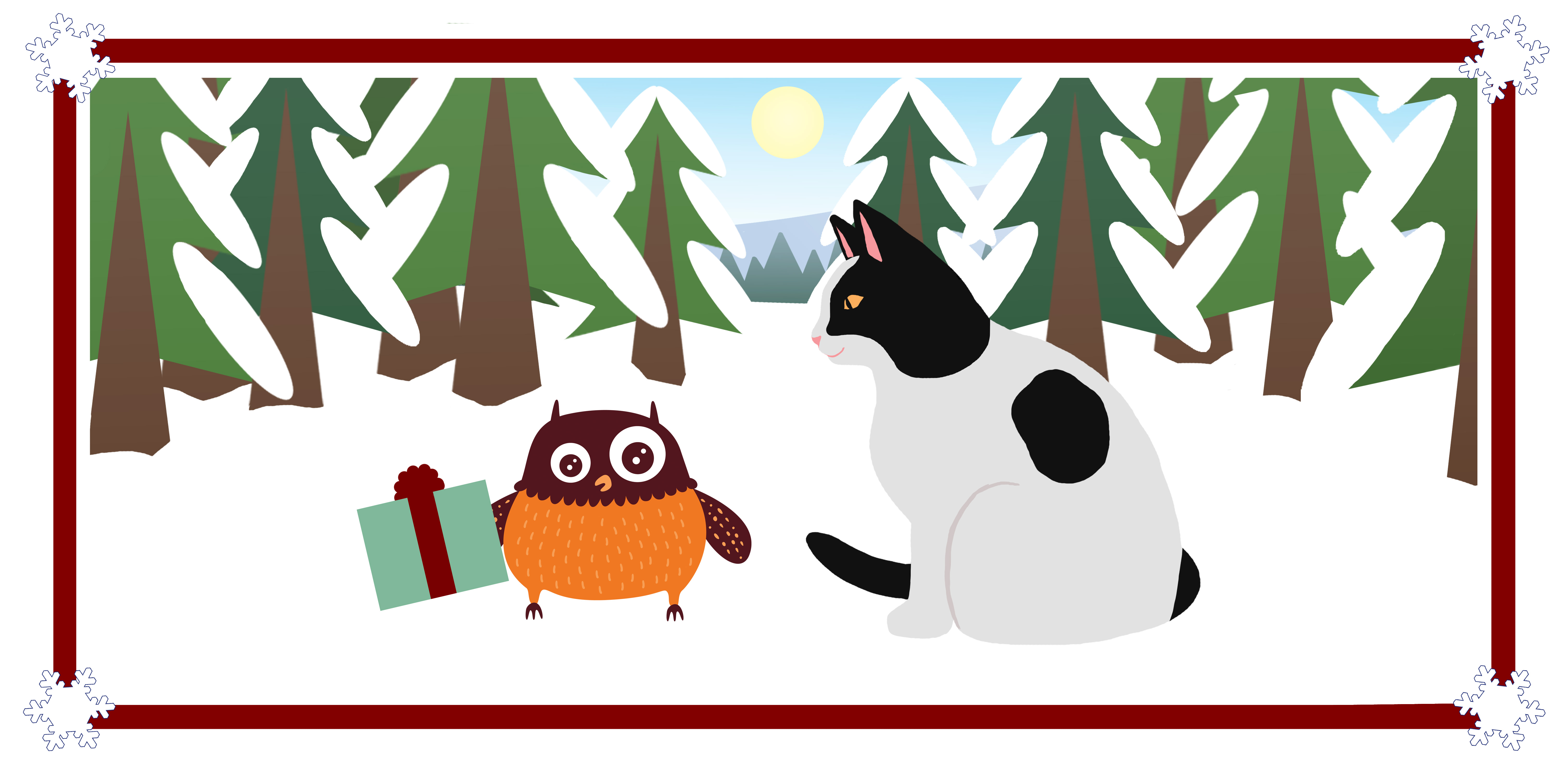 Polarugglan pratar med Katten.