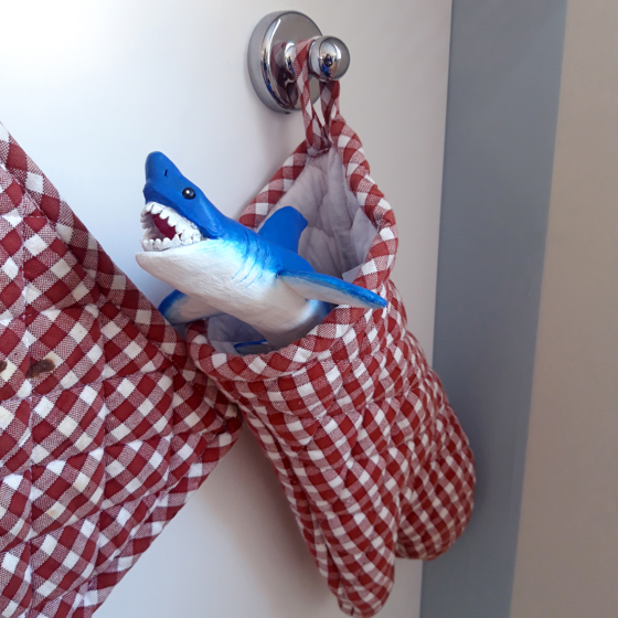 Hajen i en ugnsvante.